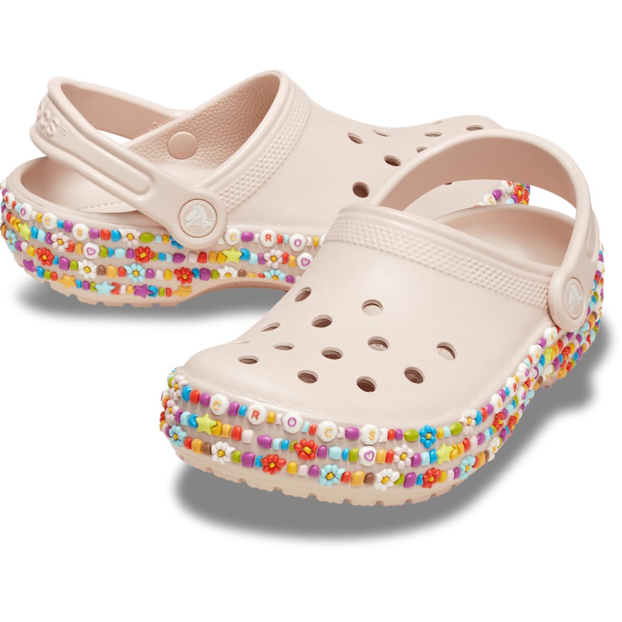 Kid's Classic Beaded Band Clog - Image 2
